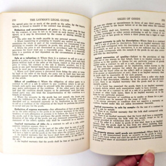 The Layman's Legal Guide to Essential Laws 1932HC by Francis W Marshall - Picture 7 of 9